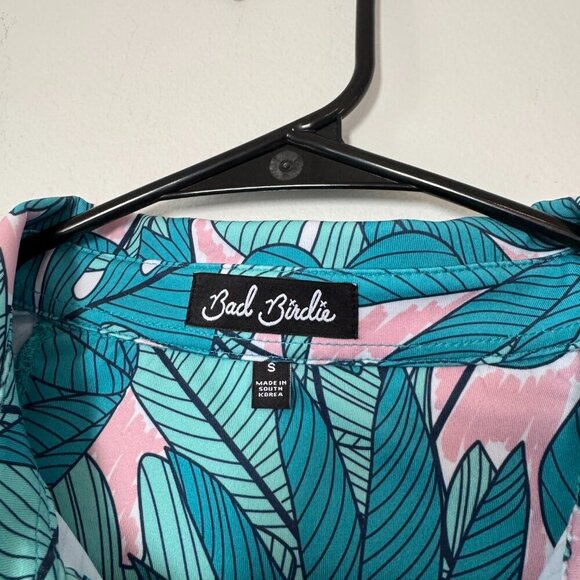 Bad Birdie Palmnado Floral Polo Shirt - Picture 3 of 9